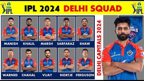 delhi capitals team members 2024